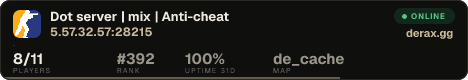 Dot server | mix | Anti-cheat
