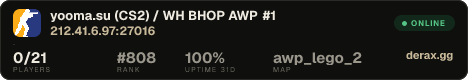 ███ ➥ yooma.su (CS2) / WH BHOP AWP #1