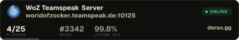 WoZ Teamspeak Server