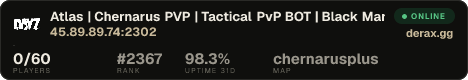 Atlas | Chernarus PVP | Tactical PvP BOT | Black Market 1pp