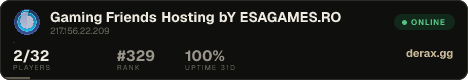 Gaming Friends Hosting bY ESAGAMES.RO