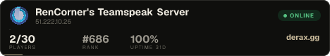 RenCorner's Teamspeak Server