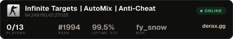 Infinite Targets | AutoMix | Anti-Cheat