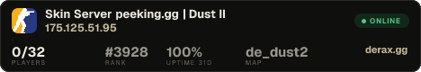 Skin Server ⟩ peeking.gg | Dust II