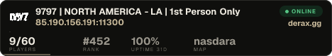 9797 | NORTH AMERICA - LA | 1st Person Only
