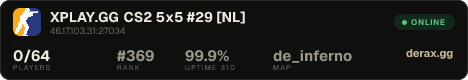 XPLAY.GG • CS2 5x5 #29 • [NL]