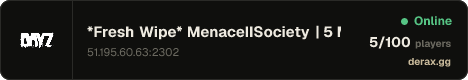*Fresh Wipe* MenaceIISociety | 5 Man | 1PP | Keys | Hacked Crat