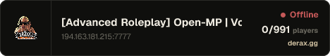 [Advanced Roleplay] Open-MP | Voice chat
