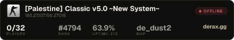 [Palestine] Classic v5.0 ~New System~