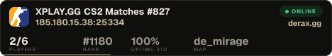 XPLAY.GG • CS2 Matches #827