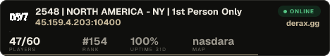 2548 | NORTH AMERICA - NY | 1st Person Only