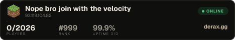 Nope bro join with the velocity