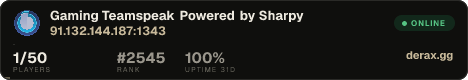 Gaming Teamspeak Powered by Sharpy