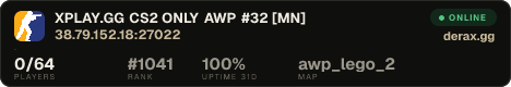 XPLAY.GG • CS2 ONLY AWP #32 • [MN]