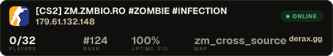 [CS2] ZM.ZMBIO.RO #ZOMBIE #INFECTION