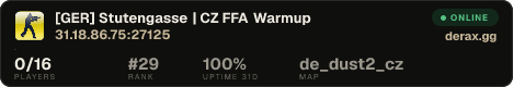 [GER] Stutengasse | CZ FFA Warmup