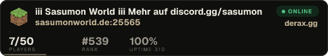 iii Sasumon World iii Mehr auf discord.gg/sasumon