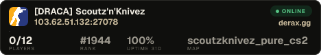 [DRACA] Scoutz'n'Knivez