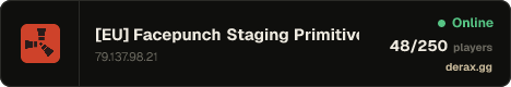 [EU] Facepunch Staging Primitive Small
