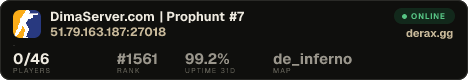 █ DimaServer.com | Prophunt #7