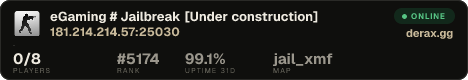 eGaming # Jailbreak [Under construction]