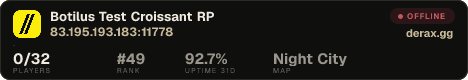 Botilus Test Croissant RP