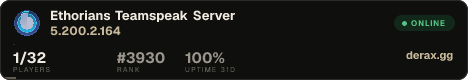 Ethorians Teamspeak Server