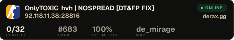OnlyTOXIC hvh | NOSPREAD [DT&FP FIX]