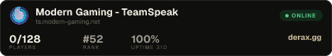 Modern Gaming - TeamSpeak³