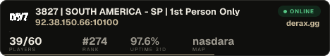 3827 | SOUTH AMERICA - SP | 1st Person Only