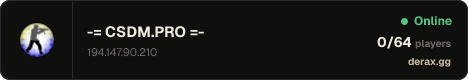 -= CSDM.PRO =-