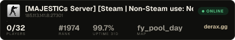 [MAJESTIC´s Server] • [Steam | Non-Steam use: NextClient]