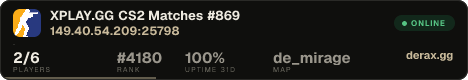 XPLAY.GG • CS2 Matches #869