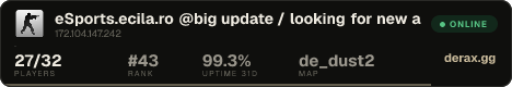 eSports.ecila.ro @big update / looking for new admins