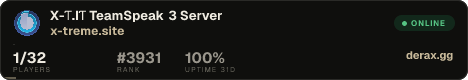 X-ƬΓΣΜΣ.ЅIƬΣ TeamSpeak 3 Server