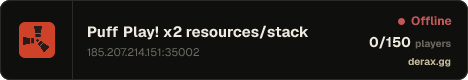 Puff Play! x2 resources/stack