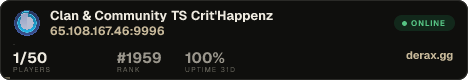 Clan & Community TS³ Crit'Happenz